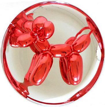 Balloon Dog (Red) porcelain edition of 2300 1995