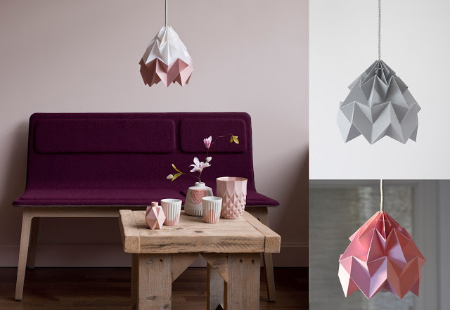Paper Lampshades by Studio Snowpuppe
