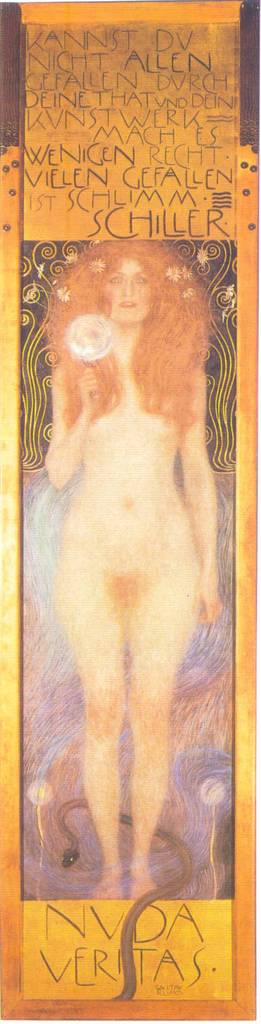 "NUDA VERITAS" Klimt