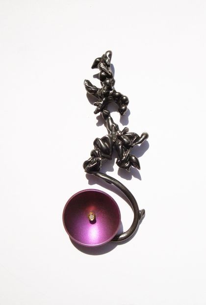 "Camellia" Pendant by Francesca Gabrielli