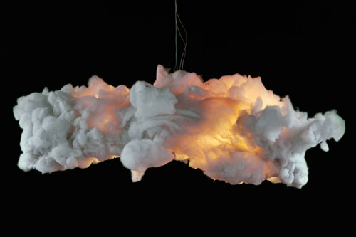 Le Nuage, di Wout Wessemius, lampada tra le Nuvole