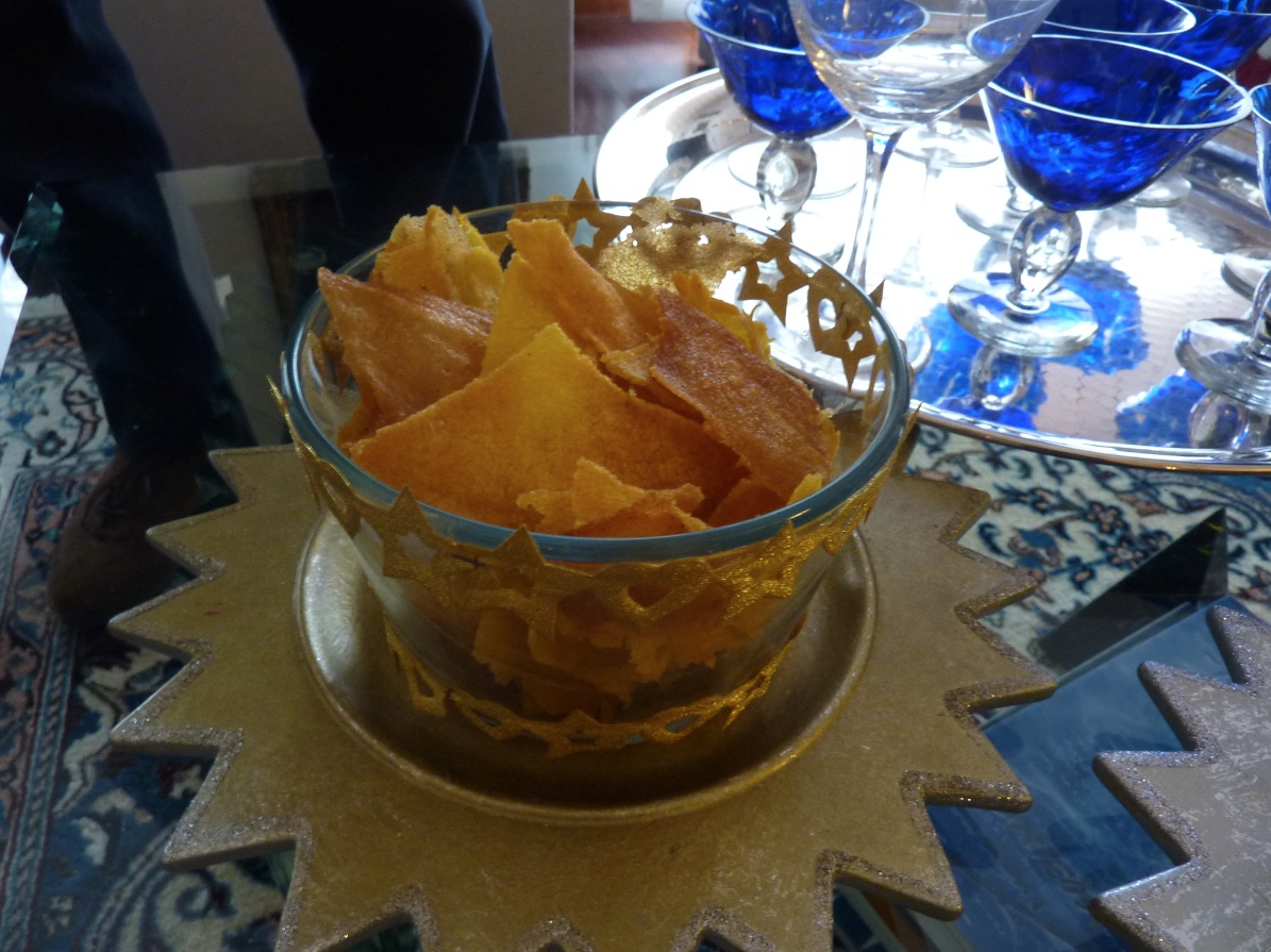 Chips di Polenta croccante