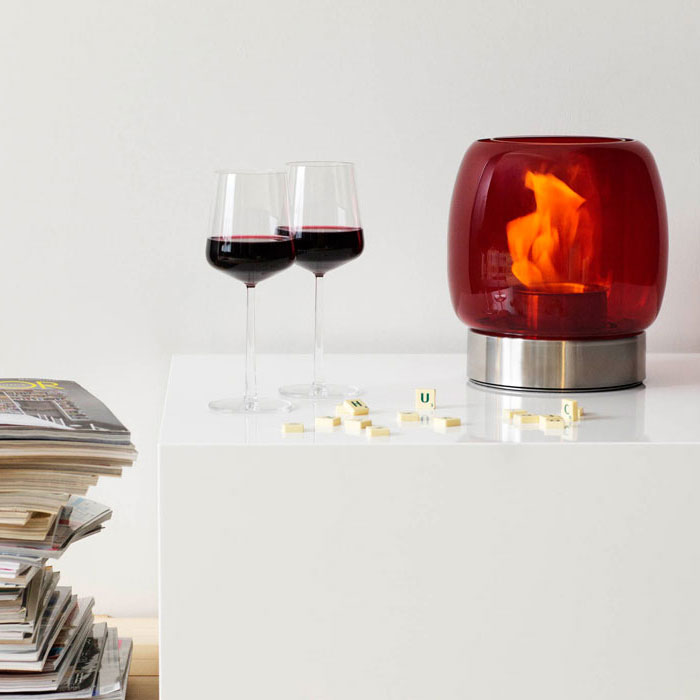 Iittala - Kaasa Fireplace Red Glass