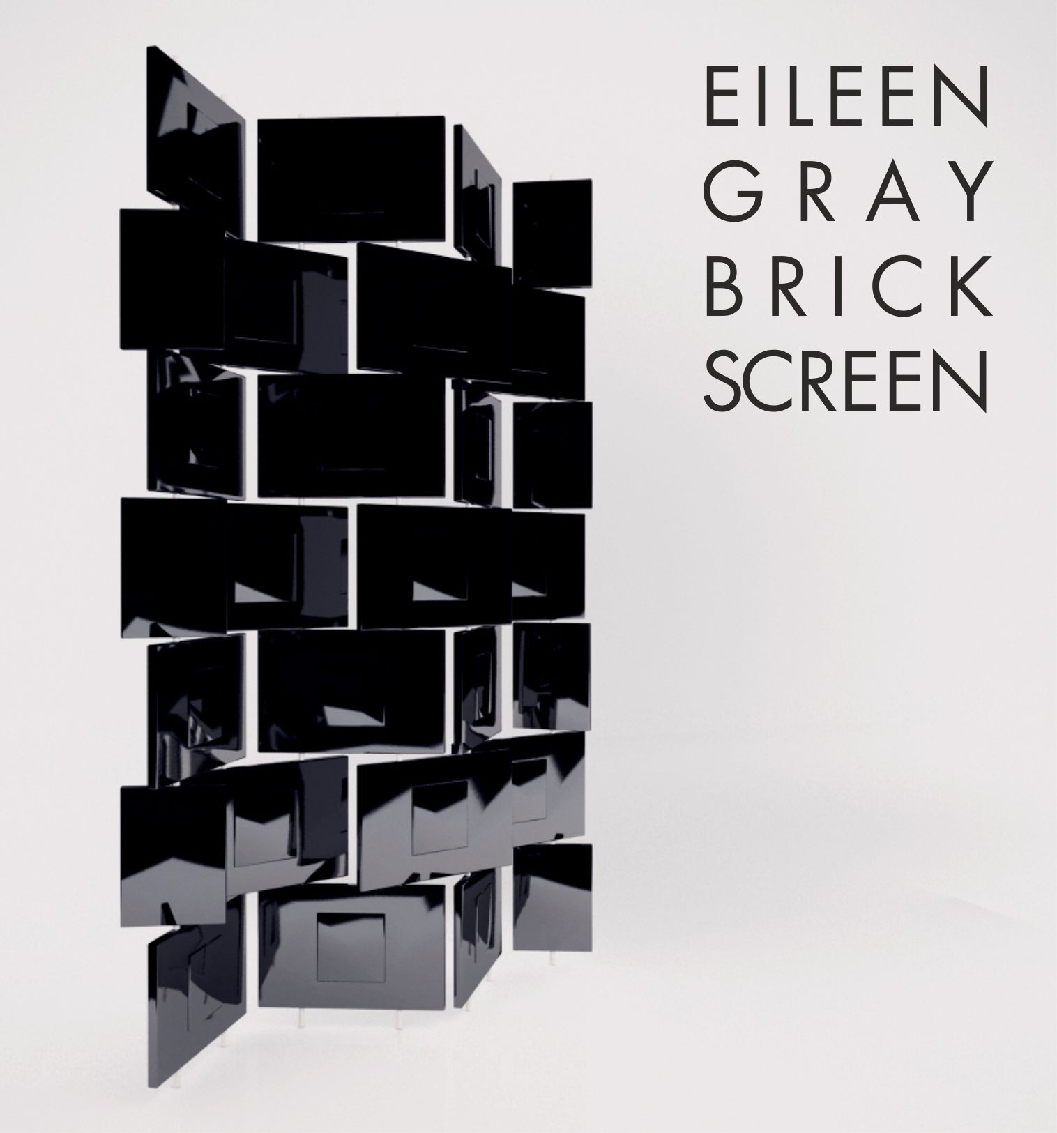 Brick Screen by Eileen Gray