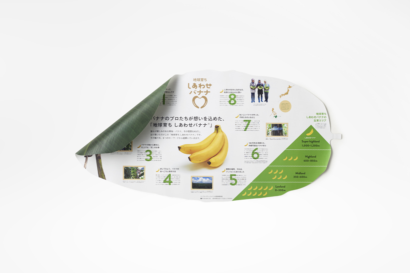 Shiawase Banana -packaging di Nendo