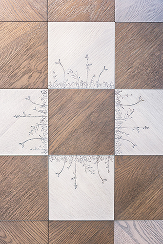 pattern della collezione di parquet prefinito Wood di Kiki Van Eijk